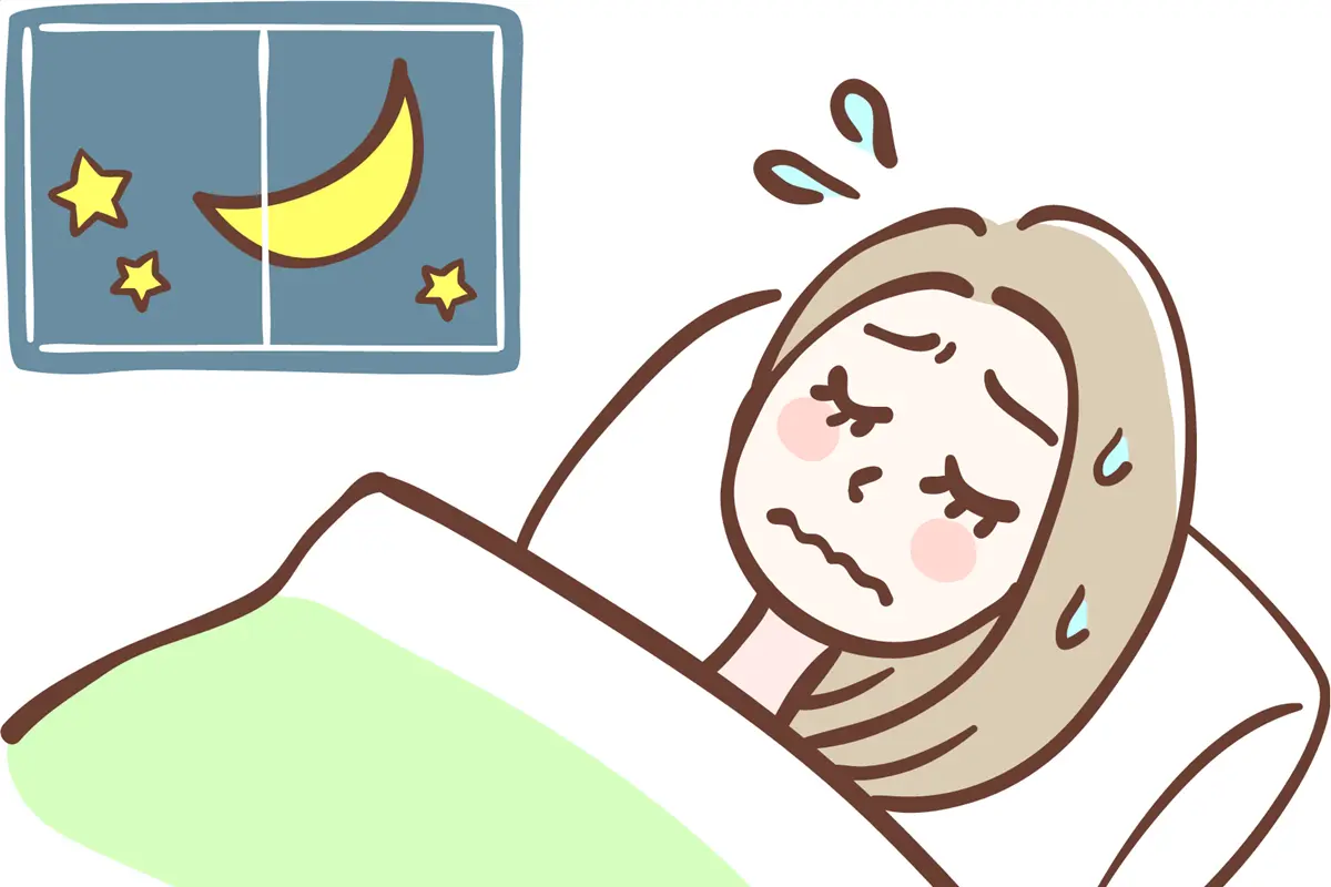 一般的な汗とホットフラッシュの違い